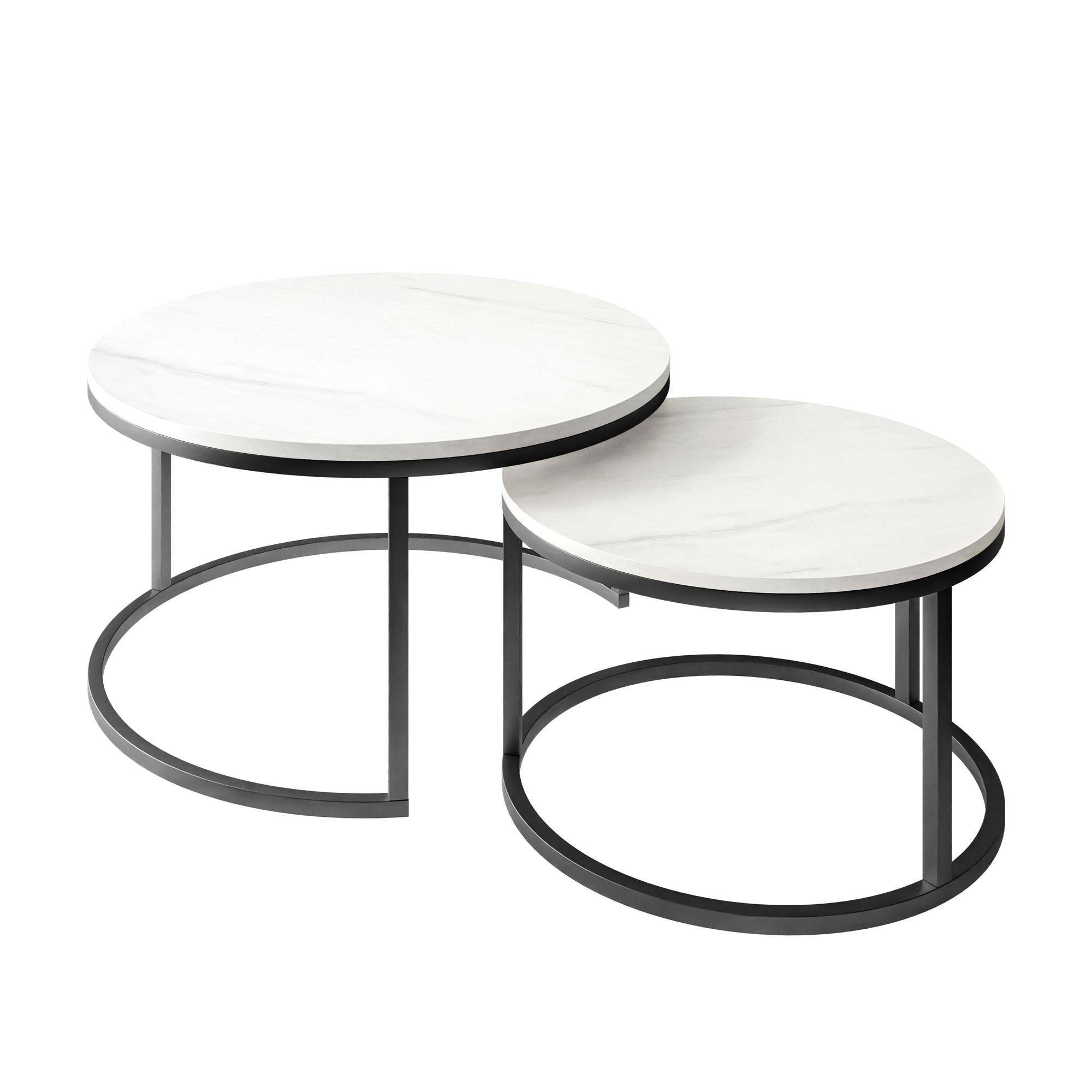 COUCHTISCH CIRI 2-in-1 LEVANTO - Schwarz, Holzwerkstoff (70/70/48cm) - Lookway