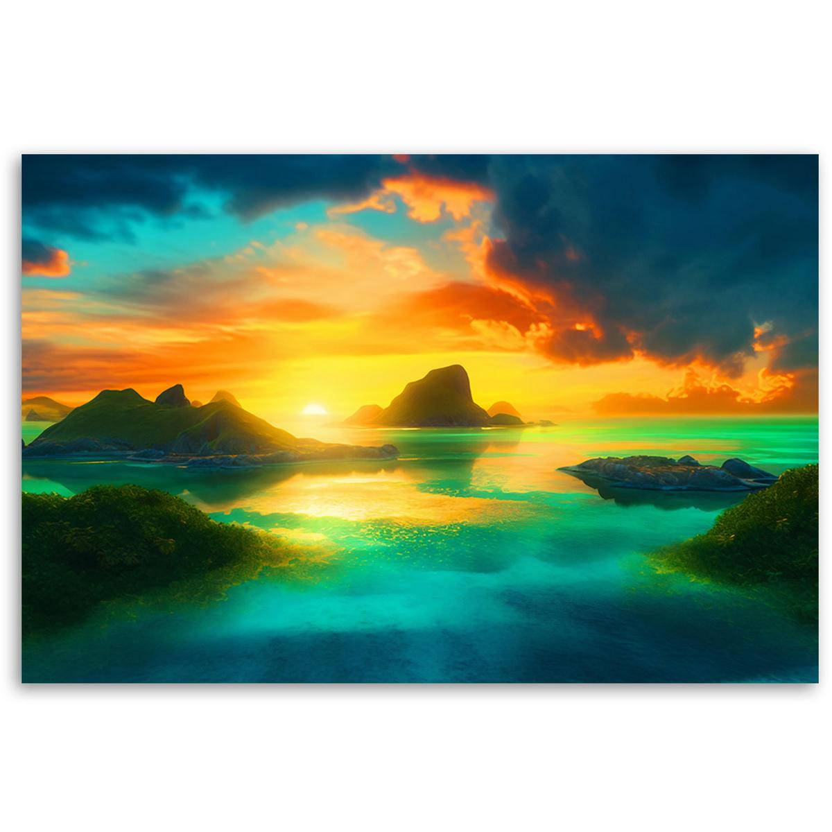 KUNSTDRUCK Lila 60/40 cm - Lila, Textil (60/40cm) - KUNSTLOFT