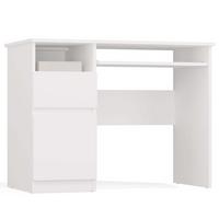 SCHREIBTISCH Weiß 98/75/51 - Weiß, Holzwerkstoff (90/50/75cm) - RAUMHIRSCH FURNITURE