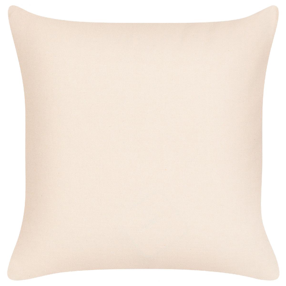DEKOKISSEN 2er-Set Rosa 45/45 cm Ratibida - Pink, Naturmaterialien/Textil (45/45cm) - Beliani