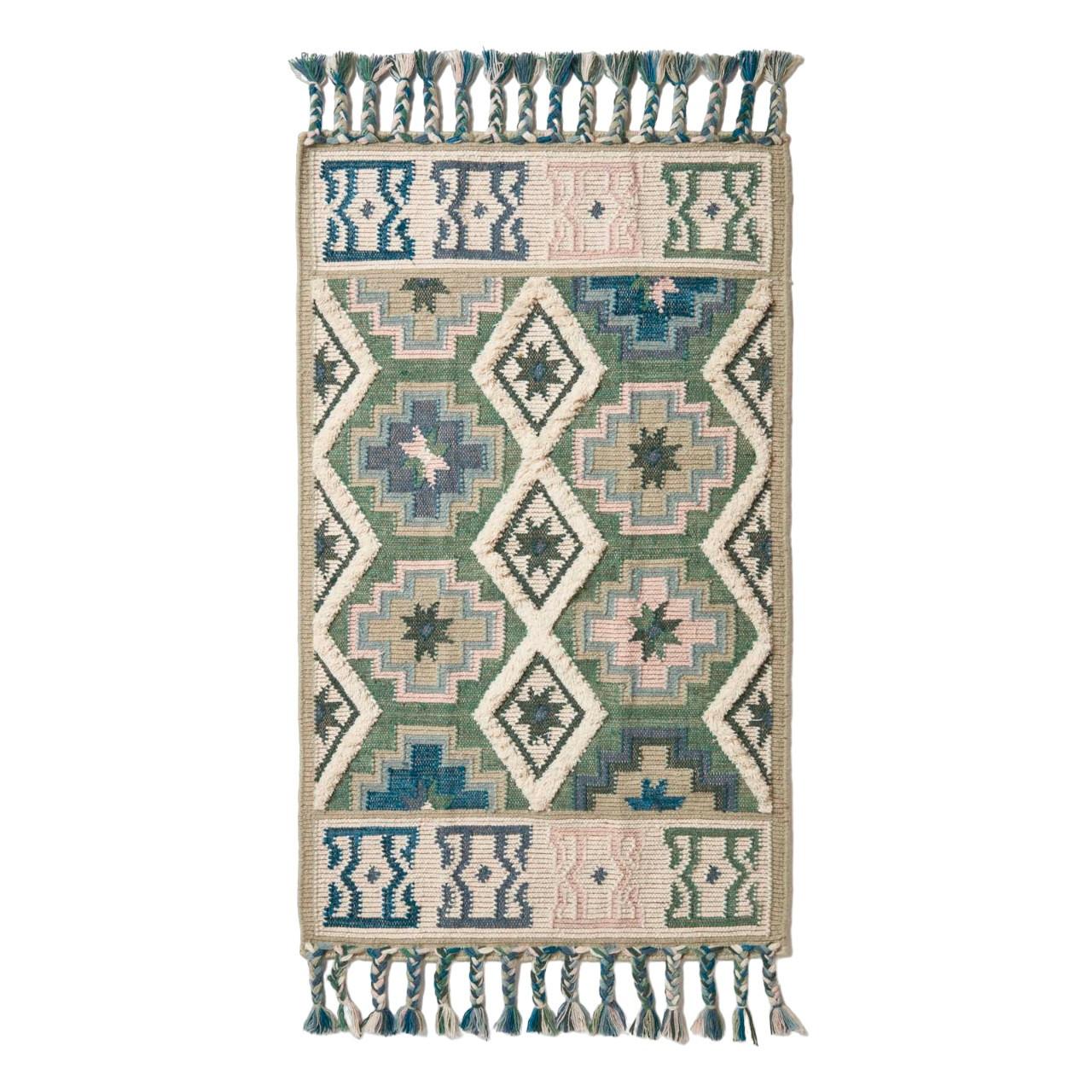 KELIM-TEPPICH Matala handgewebt 90/150 cm - Multicolor, Textil (90/150cm) - Homescapes