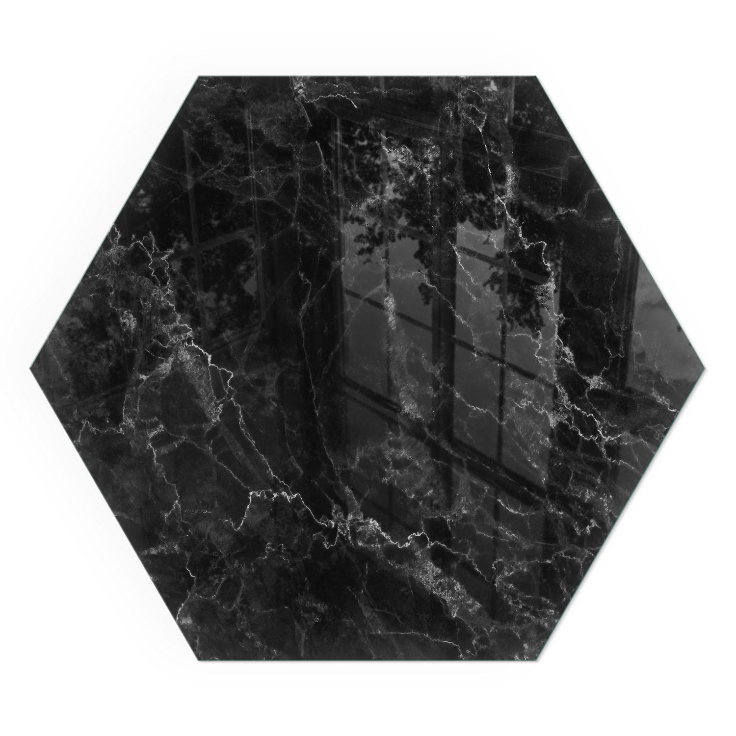 GLASPLATTE für Kamin h40 cm - Schwarz, Glas (40/40/0.4cm) - TULUP