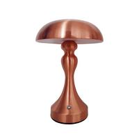 TISCHLAMPE Mila 15.5/15.5/22 cm - Braun, Metall (15.5/15.5/22cm) - ZMH