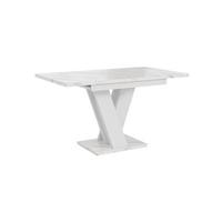 ESSTISCH MASSAR Ausziehbar 120 - 160 / 80 x 76 cm - Hellgrau/Weiß, Holz (120/80/76cm) - MASSENO
