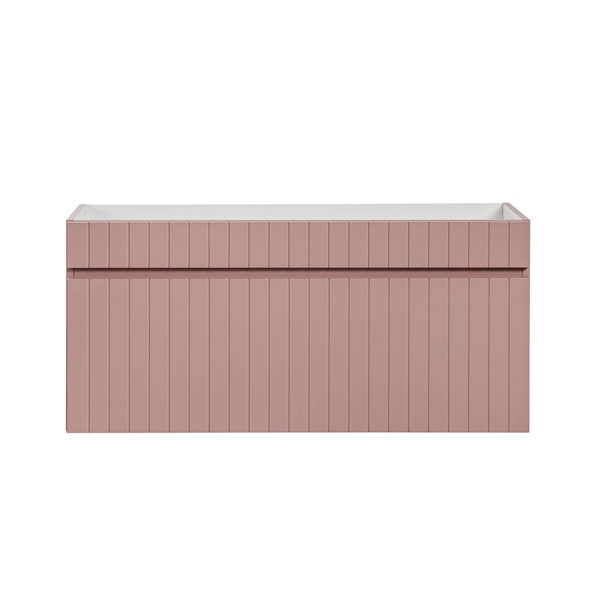 WASCHTISCHUNTERSCHRANK 100cm Zelie Rose - Pink, Holzwerkstoff (100/46/46cm) - Petits-meubles