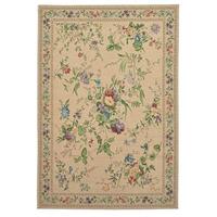 FLACHWEBTEPPICH Flomi 140x200 cm - Beige, Textil (140/200cm) - THEKO