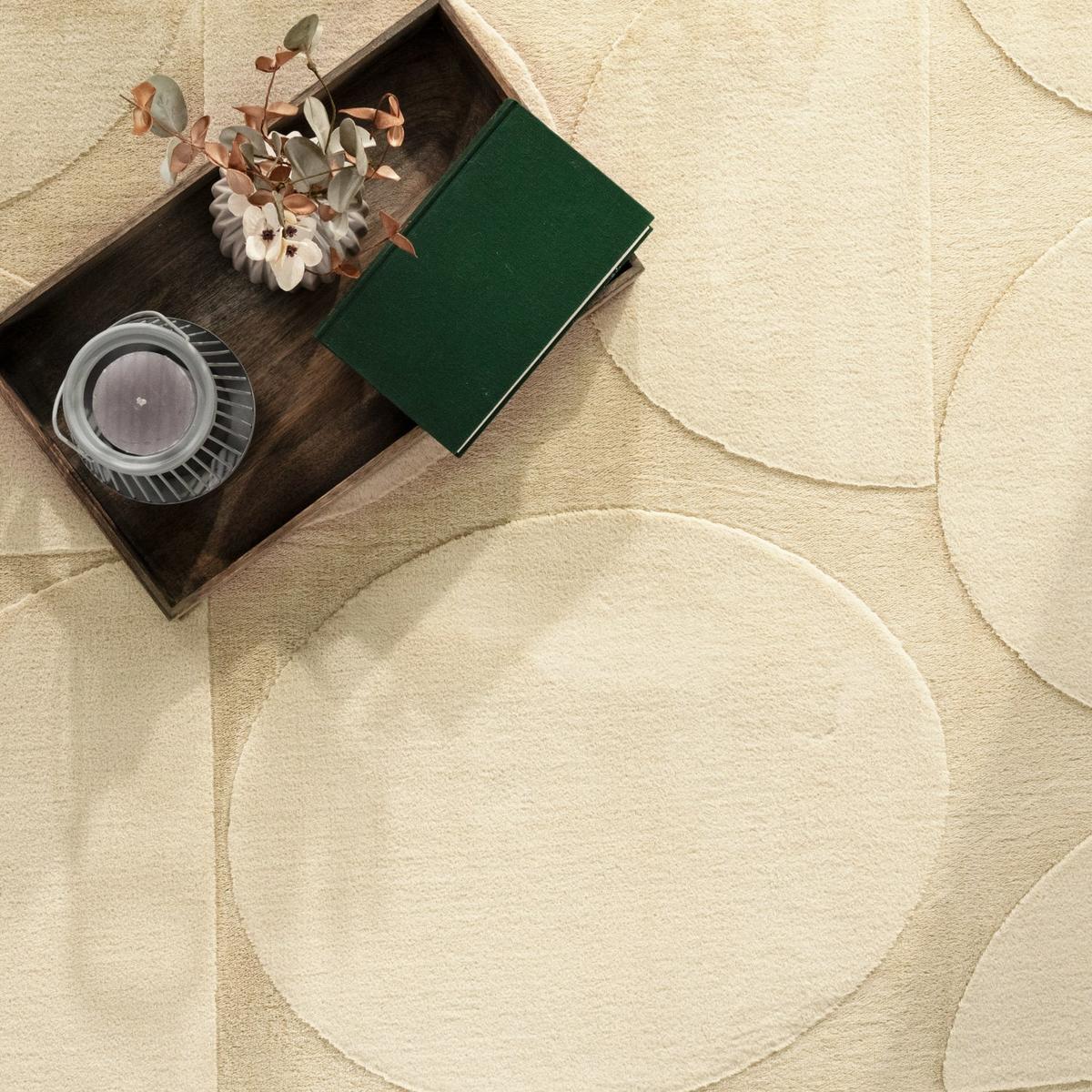 FLACHWEBETEPPICH Boho Beige 120 x 160 cm - Beige, Kunststoff (120/160cm) - TT Home
