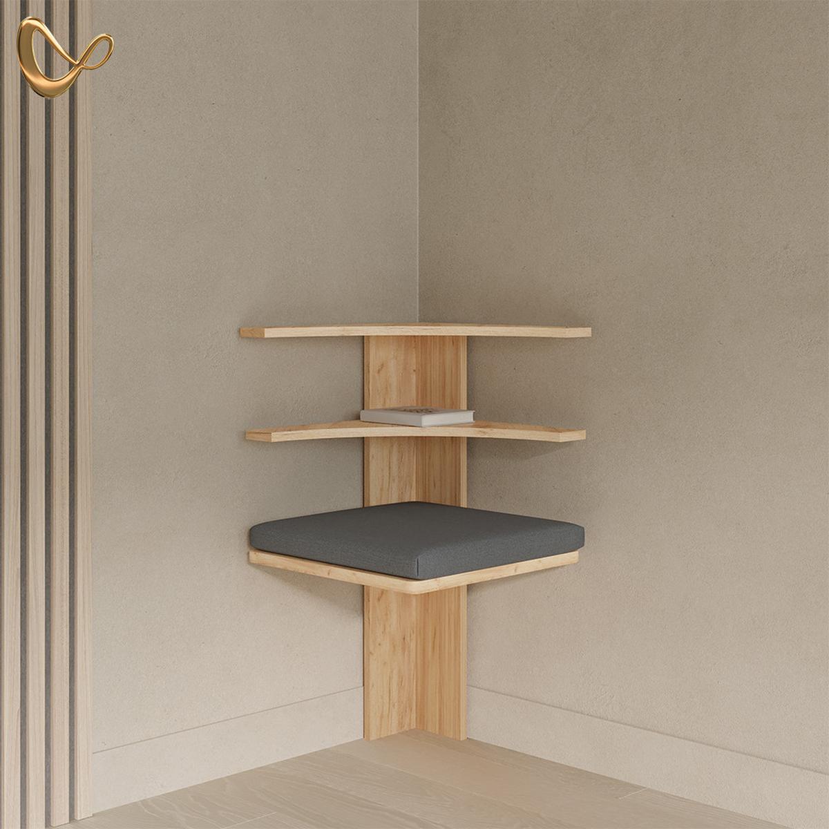 ESSZIMMER-ECKBANK Tiberio Sandeiche 43.5 x 43.5 cm - Sonoma Eiche, Holzwerkstoff (43.5/43.5cm) - Livinity®