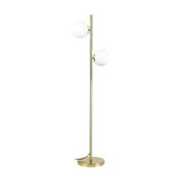 STEHLAMPE Thalassa 22/15/166 cm - Weiß, Glas/Metall (22/15/166cm) - ZMH