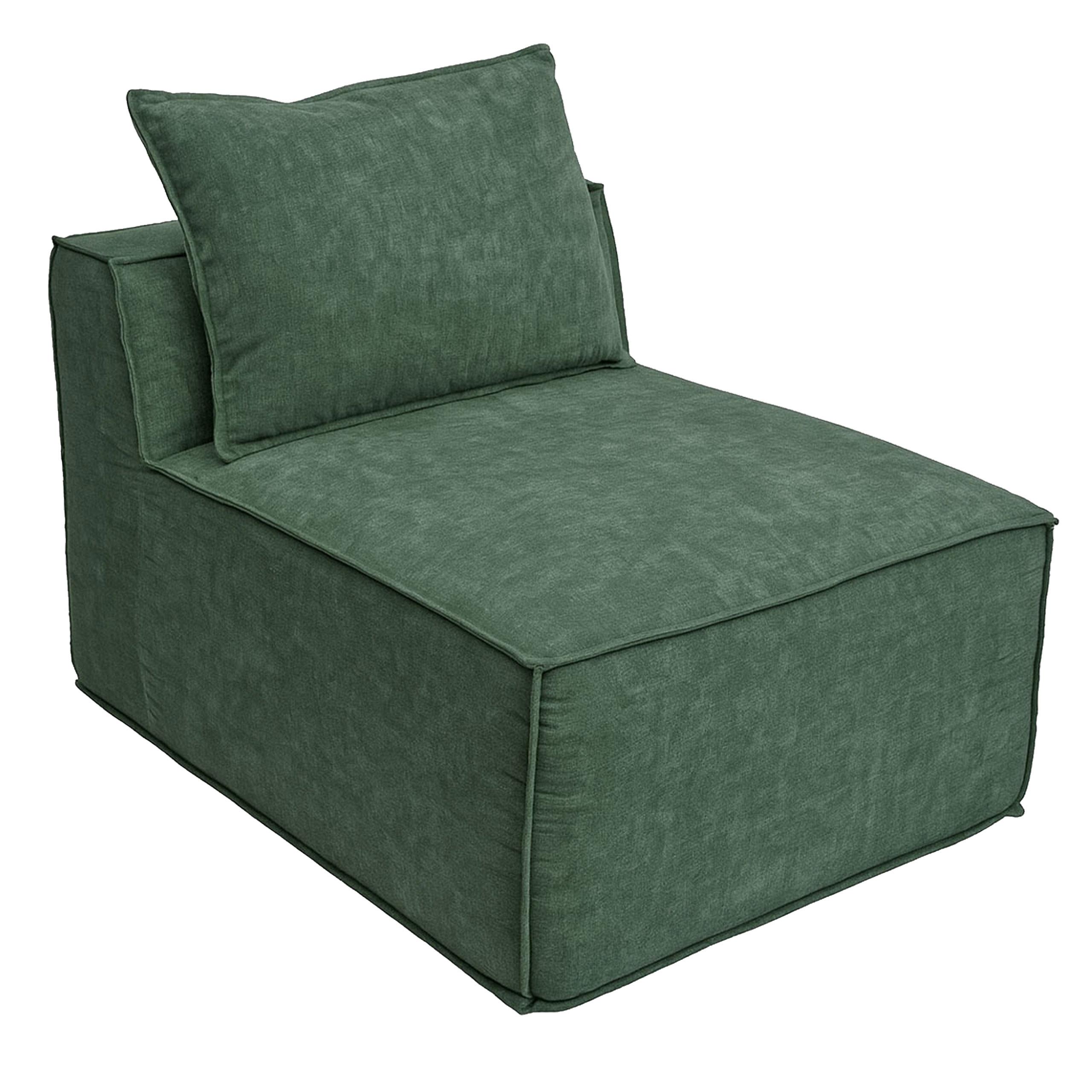 SESSEL Grün - Grün, Textil (75/63/97cm) - MCW