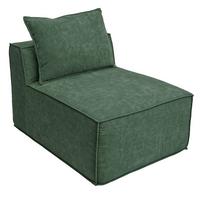 SESSEL Grün - Grün, Textil (75/63/97cm) - MCW