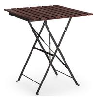 GARTENKLAPPTISCH Agata 60/60/70 cm Metall - Schwarz, Metall (60/60/70cm) - VS Venta-stock
