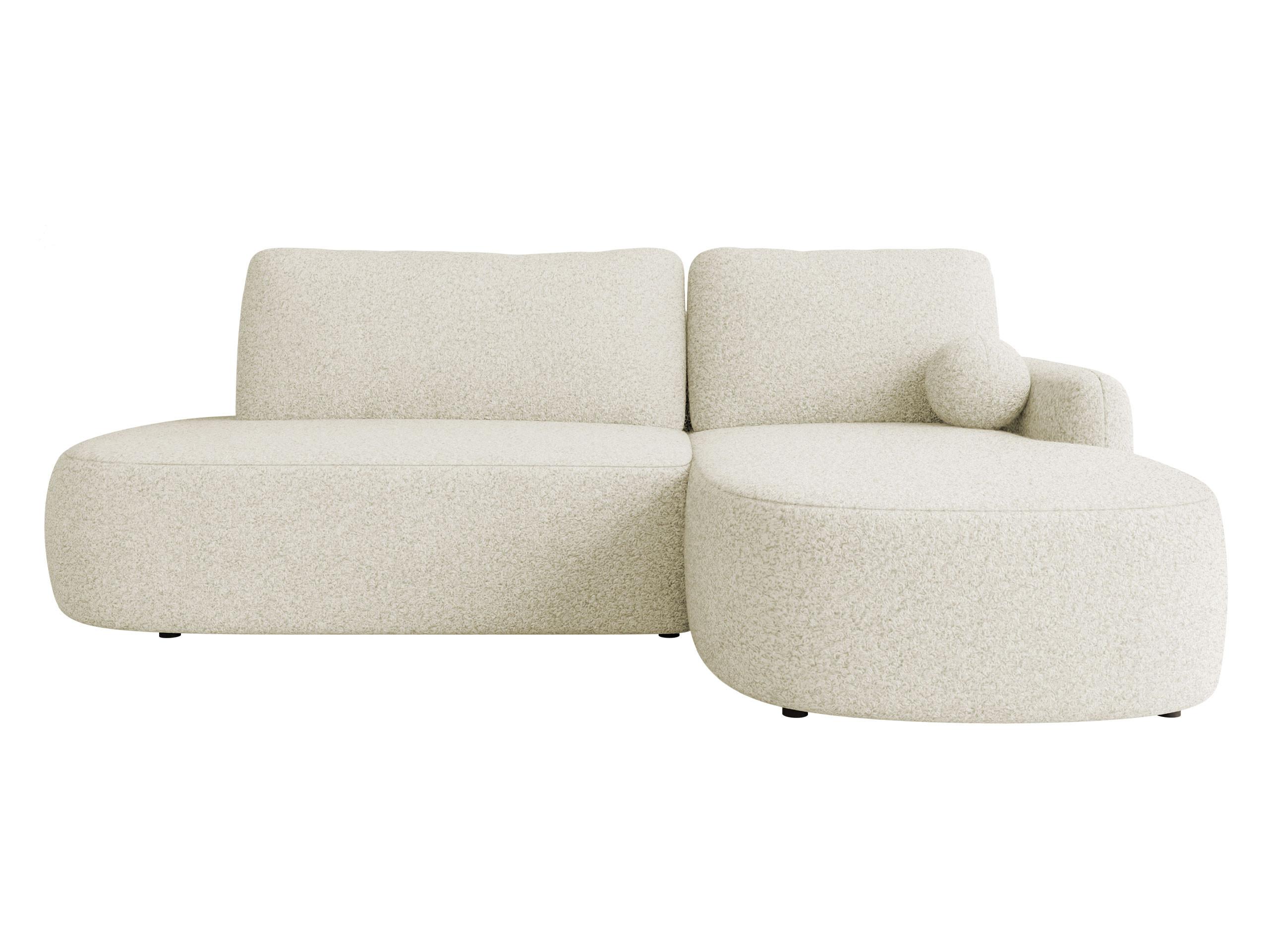 ECKSOFA Loridu O, Seite: Rechts - Schwarz/Naturfarben, Holz/Kunststoff (274/174cm) - MIRJAN24