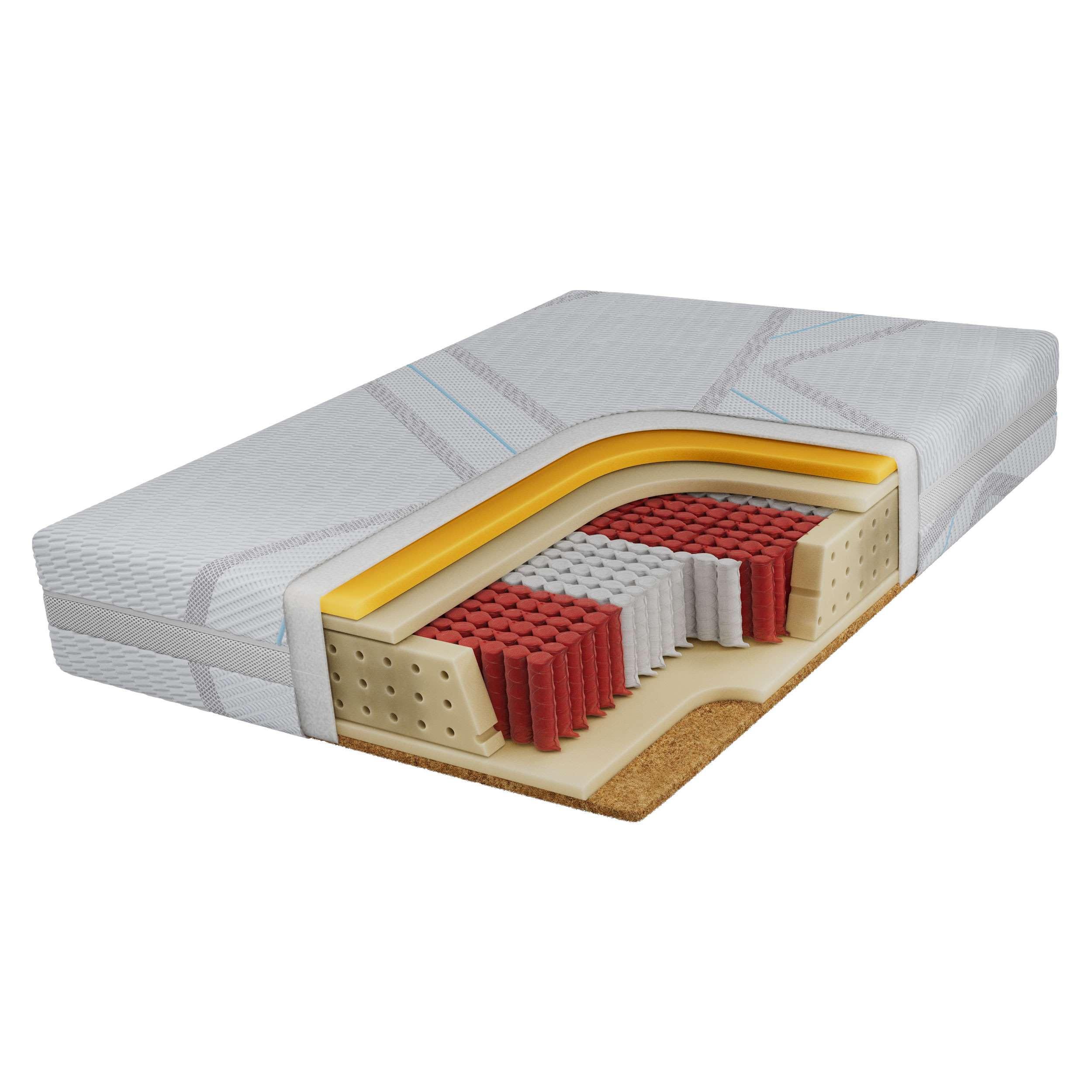 TASCHENMATRATZE ELORI - 180/200 - H3/H4 - Lux - Multicolor, Textil (180/200cm) - MKS