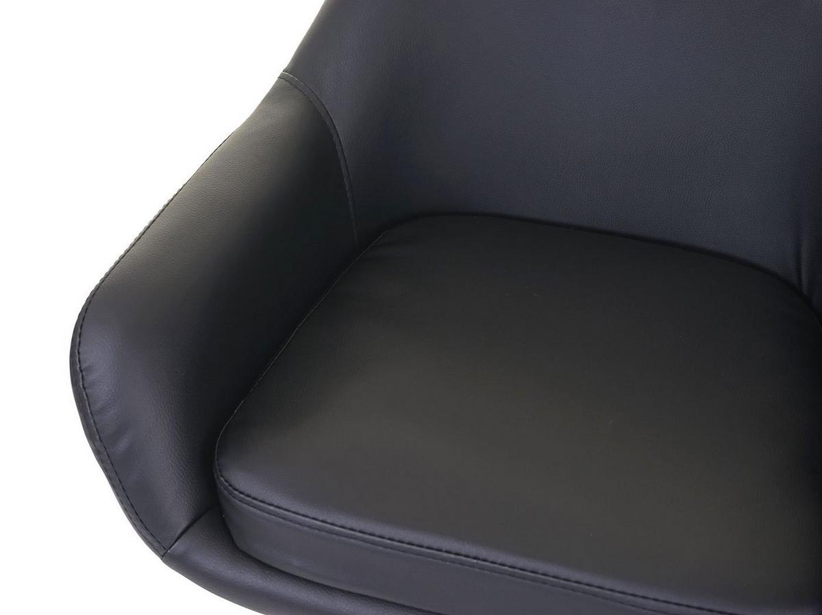 BARHOCKER Schwarz - Schwarz, Textil (53/99/45cm) - MCW