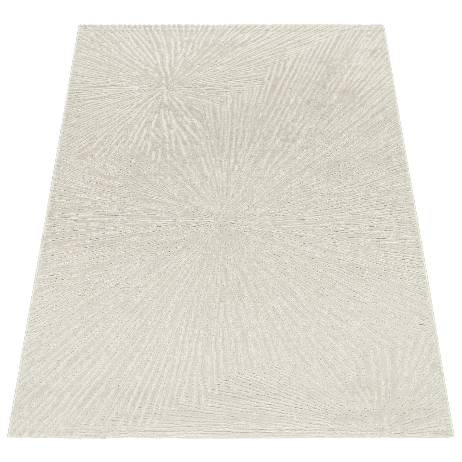 KURZFLORTEPPICH, einfarbig, aus Polypropylen, Florhöhe 9 mm, Creme, 200 x 280 cm - Creme, Textil (280/200cm) - KADIMA DESIGN