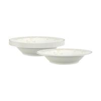 SALATSCHALEN Ivoire weiß-gold ø 20,5 cm 6er Set - Goldfarben/Weiß, Keramik (20.5cm) - Villeroy & Boch