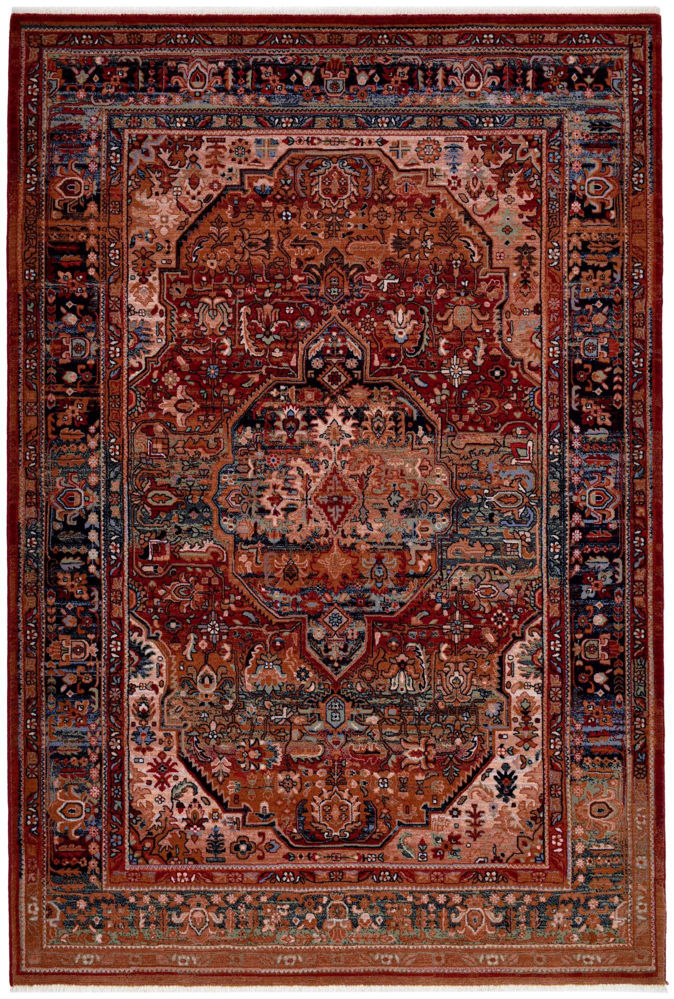 ORIENTTEPPICH Saharna 200x290 cm - Rot, Textil (200/290cm) - THEKO