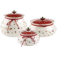 DOSEN-SET Toy's Delight bunt 3-tlg. - Multicolor, Keramik (2/2/2cm) - Villeroy & Boch