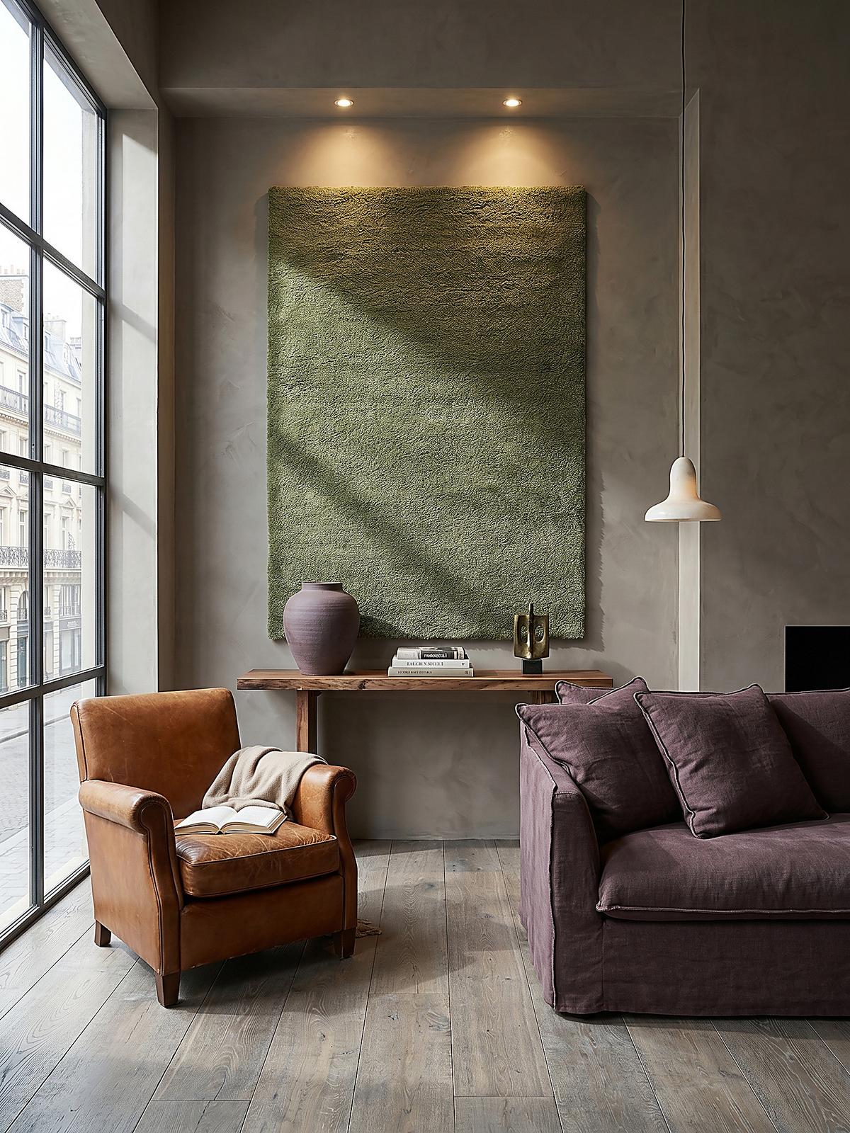 TEPPICH LYNE, einfarbig, Grün, 160 x 230 cm - Grün, Textil (230/160cm) - KADIMA DESIGN