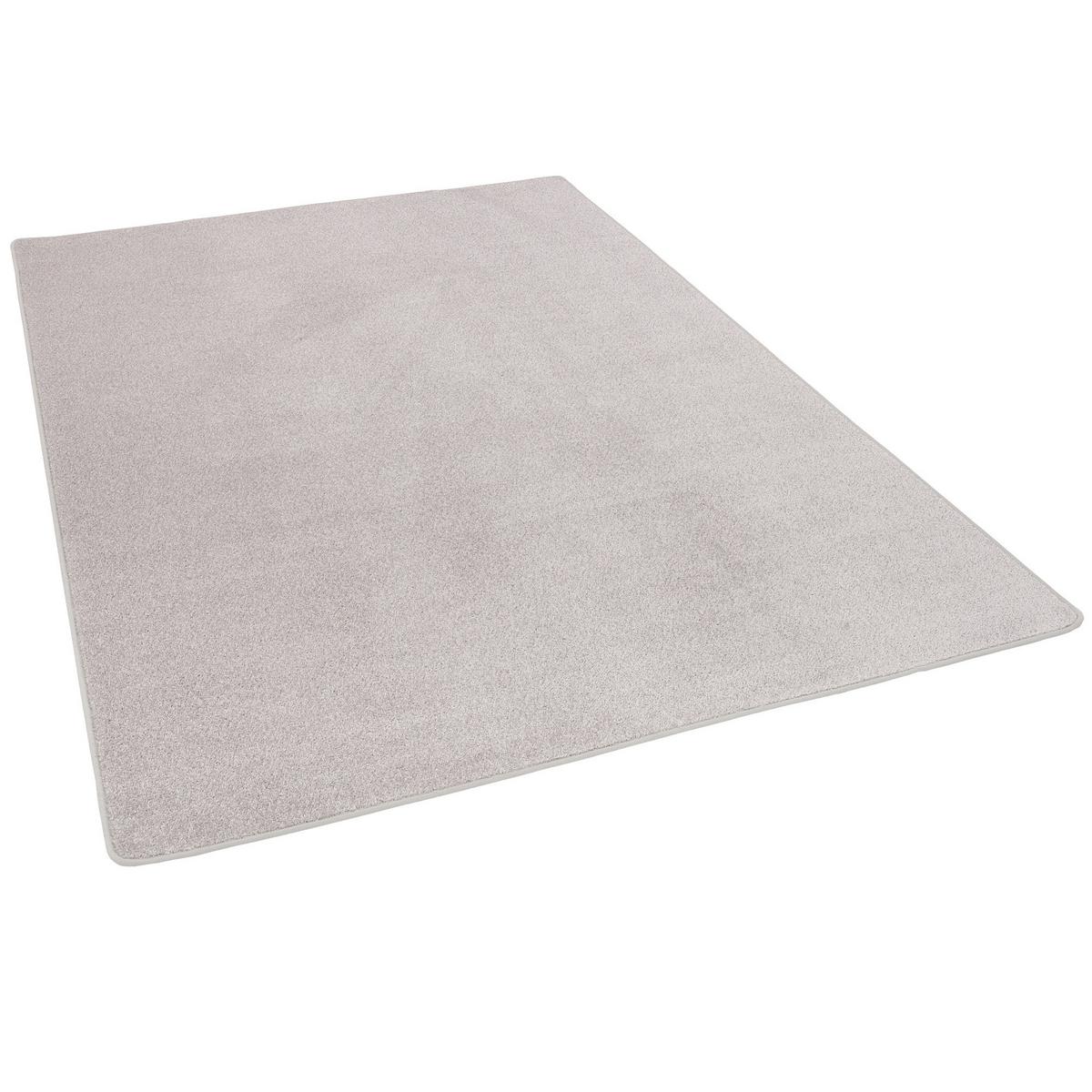 TREND VELOURS TEPPICH JOY - Hellgrau, Textil (200/250cm) - Snapstyle