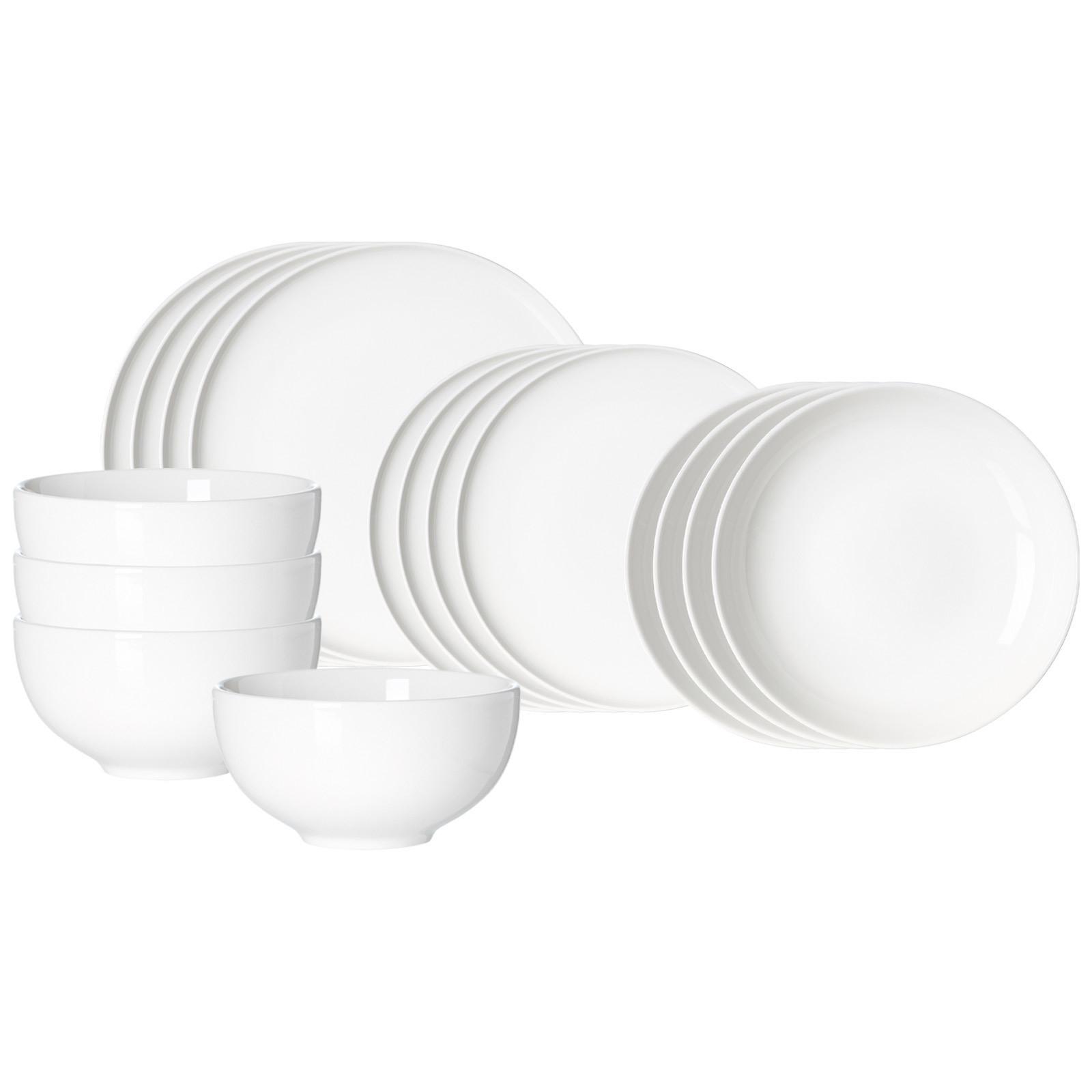 EINSTEIGER-SET Skagen weiß 16-tlg. - Weiß, Keramik (2/2/2cm) - Ritzenhoff Breker