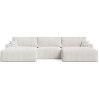 ECKSOFA U Serene Creme - Creme, Holz/Textil (391/145cm) - Graingold
