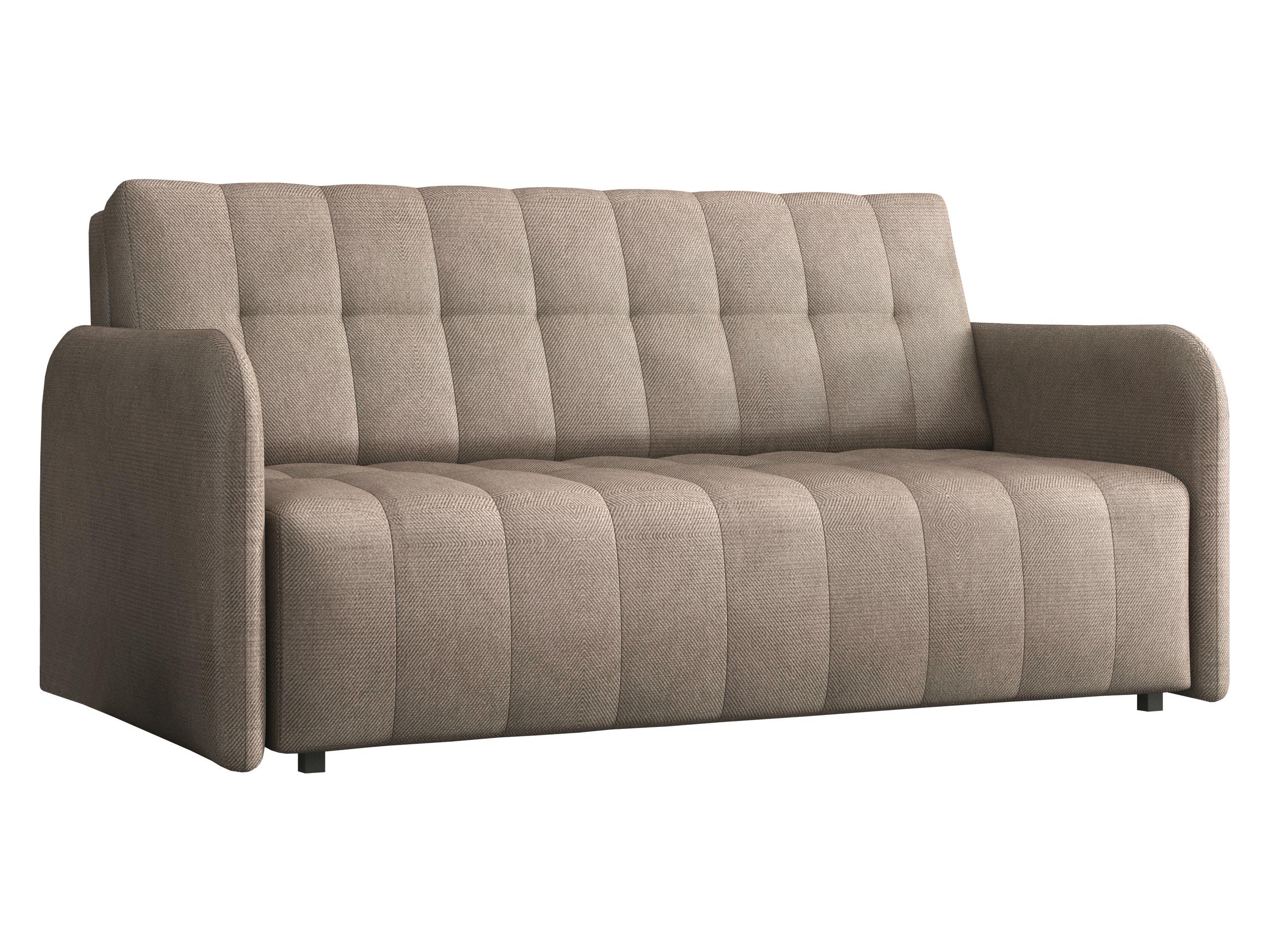 SCHLAFSOFA Viva Grand IV - Hellbraun/Schwarz, Holz/Kunststoff (165/85/95cm) - MIRJAN24