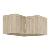 AUFSATZSCHRANK Storicos Sonoma Eiche 97,8/55/97,8 cm - Modern, ideal für Ecken - Sonoma Eiche, Holzwerkstoff/Kunststoff (97.8/55/97.8cm) - AX Living