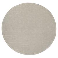 OUTDOORTEPPICH, in Naturoptik, aus Polypropylen, Beige, Ø 160 cm - Beige, Textil (160/160cm) - KADIMA DESIGN
