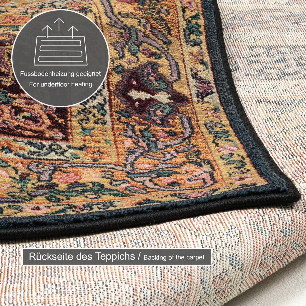WEBTEPPICH Gabiro 190 68x235 cm - Multicolor, Textil (68/235cm) - THEKO