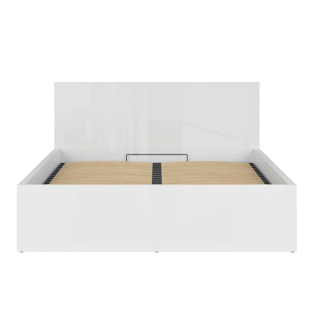 BOXBETT 160/200 Edwin Weiß - Weiß, Holzwerkstoff (160/200cm) - Petits-meubles