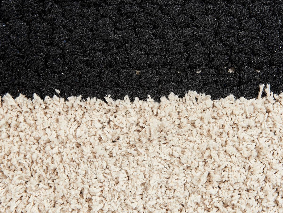 DEKOKISSEN Beige 50/50 cm Khora - Beige, Naturmaterialien/Textil (50/50cm) - Beliani
