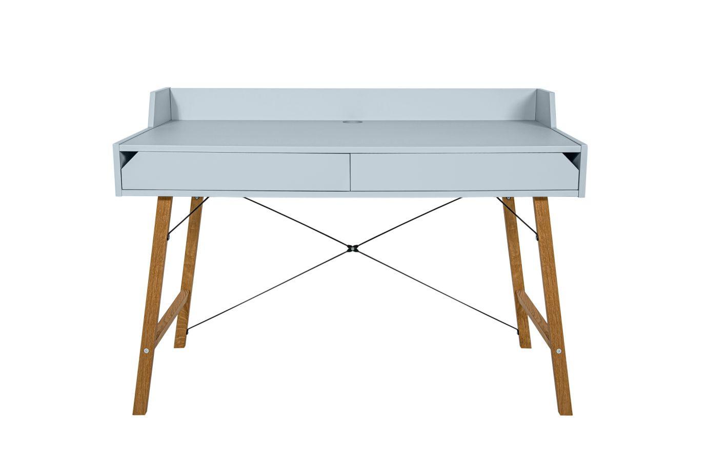 KINDERSCHREIBTISCH Lotta - Blau, Holzwerkstoff (120/76/60cm) - RAUMHIRSCH FURNITURE