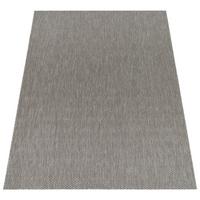 FLACHWEBTEPPICH, einfarbig, aus Polypropylen, Hellgrau, 80 x 150 cm - Grau, Textil (80/150cm) - KADIMA DESIGN
