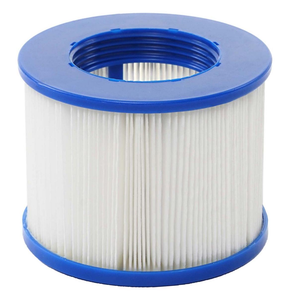 FILTER FÜR WHIRLPOOL 10ER SET Weiß, Blau - Blau/Weiß, Kunststoff (10/7/10cm) - MCW