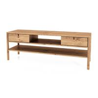 TV-SCHRANK INA Wildeiche - Beige, Holz (160/59/46cm) - byoak