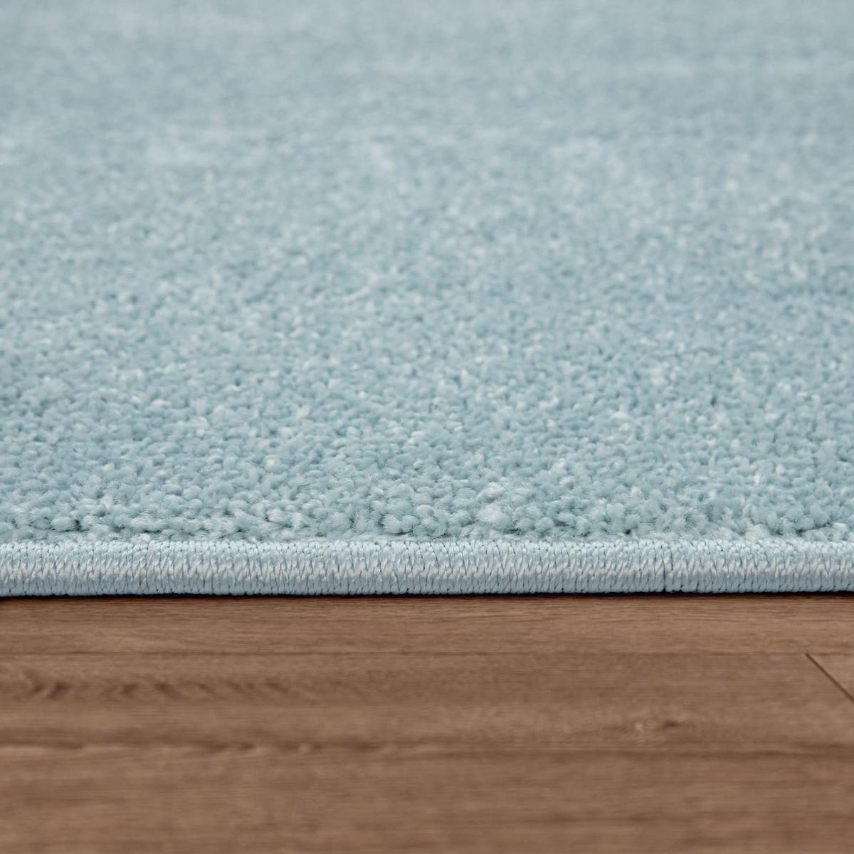 FLACHWEBETEPPICH Türkis 80 x 150 cm - Türkis, Kunststoff (80/150cm) - TT Home