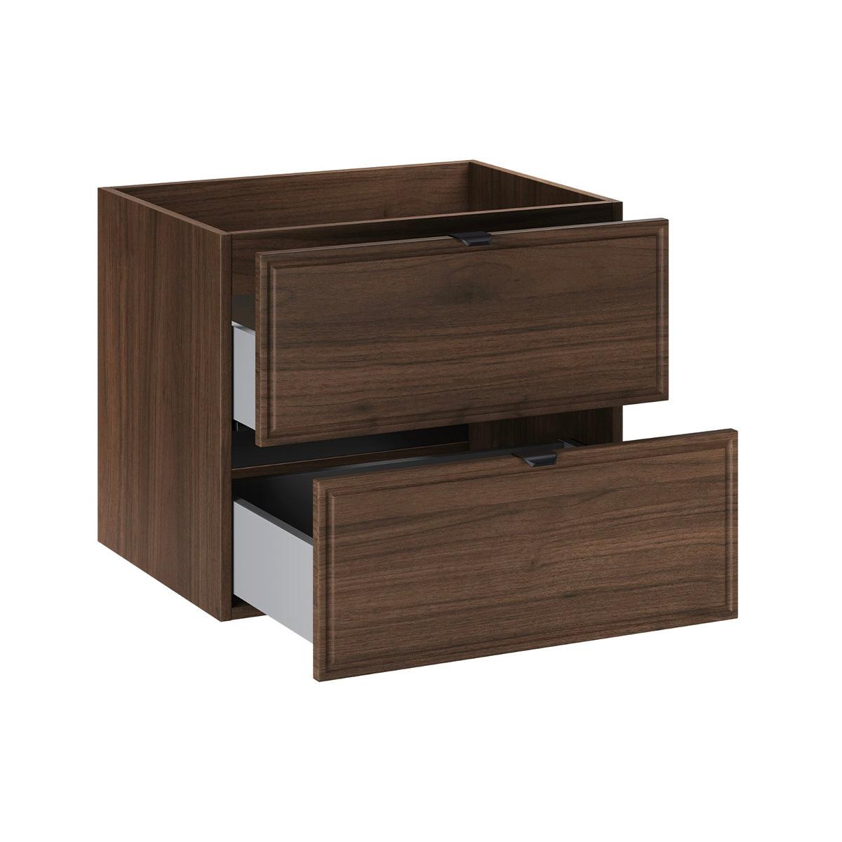 WASCHTISCH 60cm Elias Dunkles Holz - Braun, Holzwerkstoff (60/52.2/46cm) - Petits-meubles