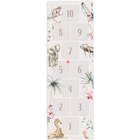 KINDERTEPPICH Hinkelpad - Tiere - Safari - Aquarell - Kinder Kinderzimmer 90x270 cm - Beige, Kunststoff (90/0.3cm) - OnlyWow