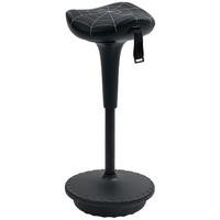 BÜROHOCKER Kunststoff Nylon Schwarz - Schwarz, Kunststoff (34/83.5/34cm) - Vinsetto