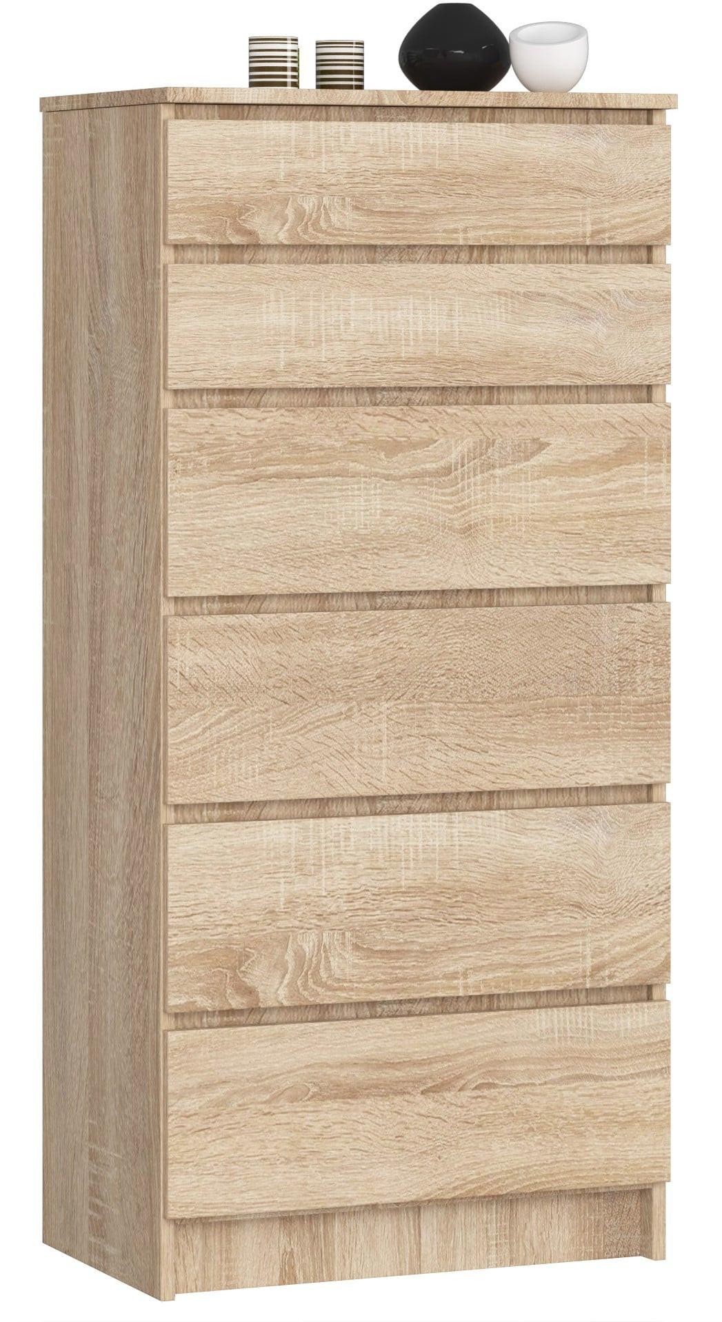 KOMMODE Eiche Sonoma 130/60/40 - Sonoma Eiche, Holzwerkstoff (60/130/40cm) - RAUMHIRSCH FURNITURE