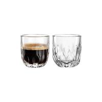 ESPRESSOGLÄSER (3) Gocce transparent 60 ml 2er Set - Transparent, Glas (0.06L) - Leonardo Living