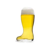 BIERGLAS Stiefel transparent 500 ml - Transparent, Glas (0.5L) - Stölzle Lausitz