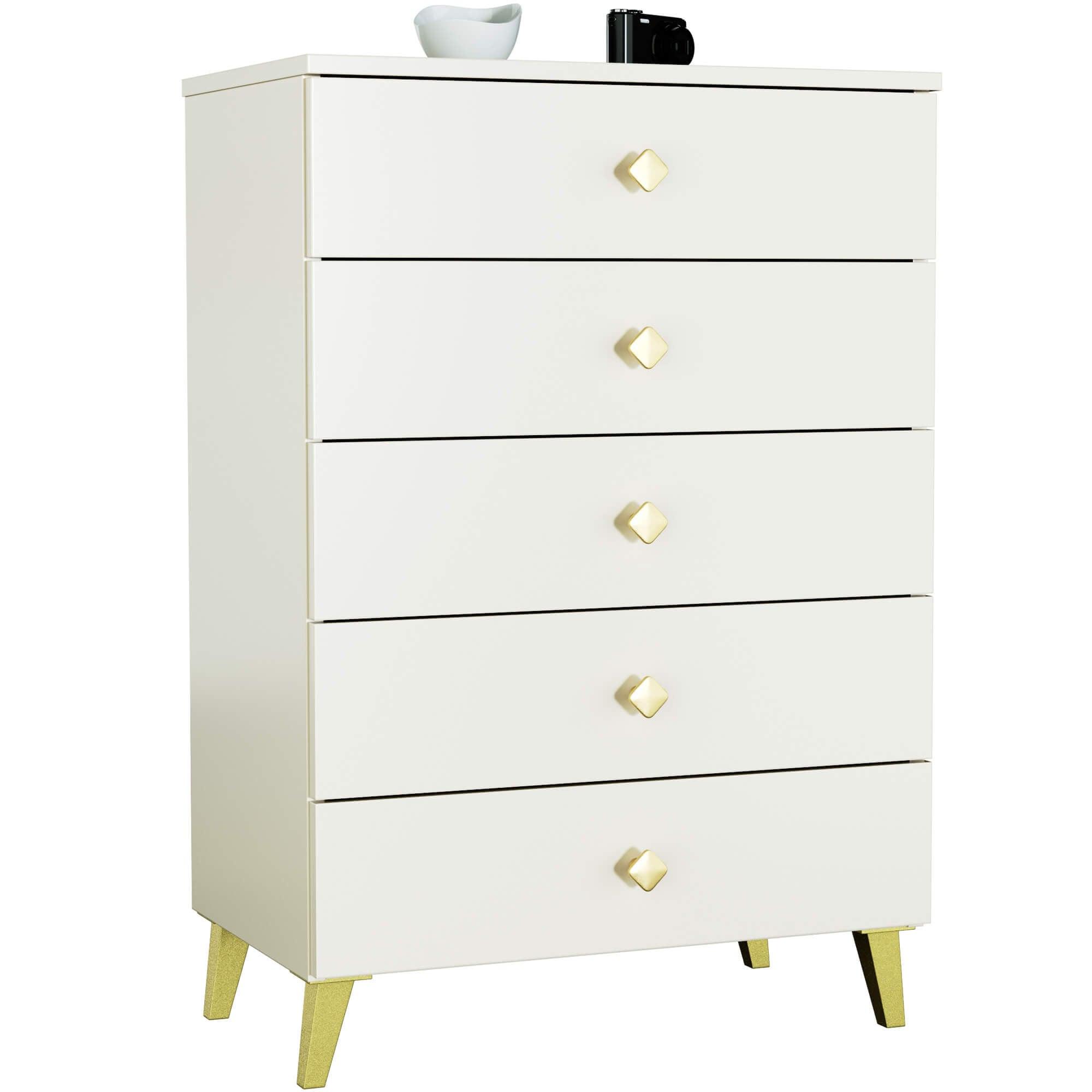 KOMMODE Kaschmir 89/60/37 - Kaschmir, Holzwerkstoff (60/89/37cm) - RAUMHIRSCH FURNITURE