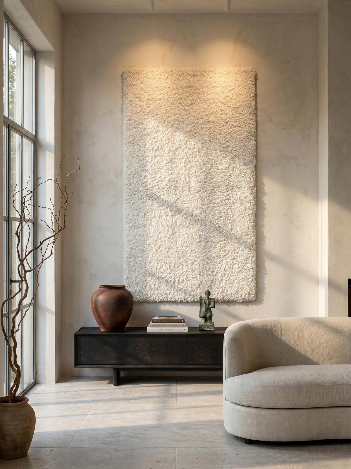 HOCHFLORTEPPICH RHEIN, einfarbig, aus Polypropylen, Creme, 60 x 110 cm - Beige, Textil (110/60cm) - KADIMA DESIGN