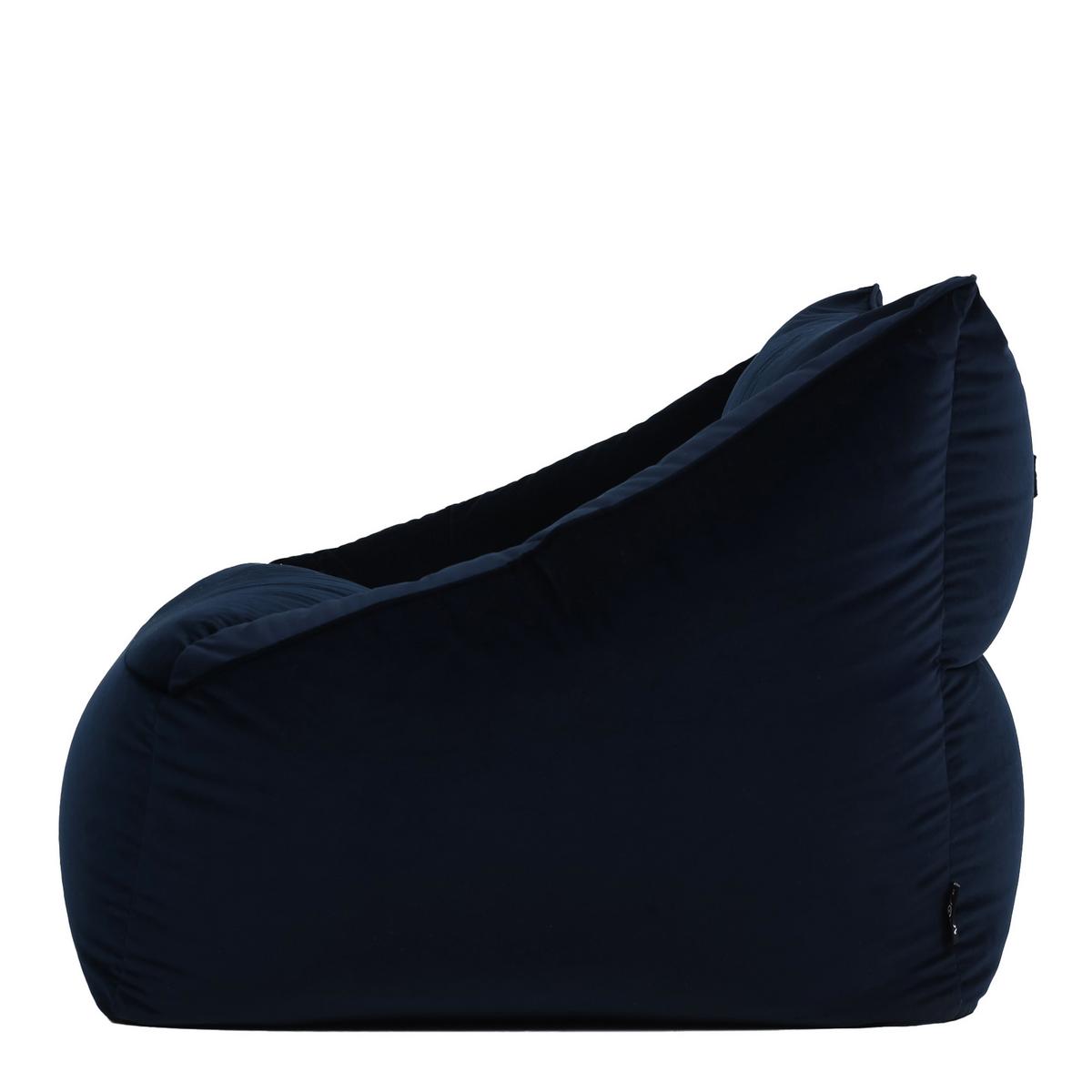 SITZSACK Sessel Natalia - Dunkelblau, Textil (70/65/70cm) - icon