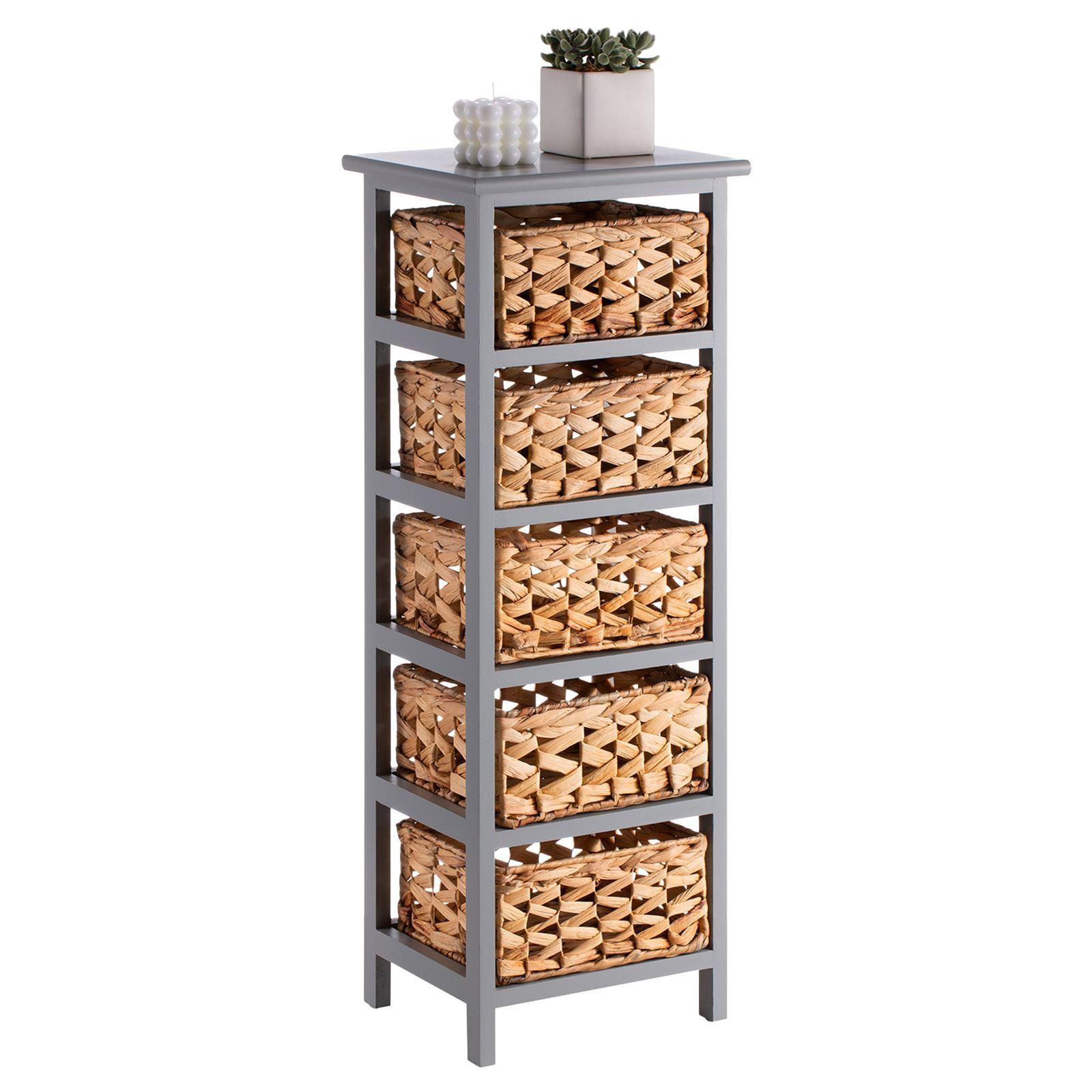 KOMMMODE ARBO grau - Braun, Holz (30/84/25cm) - CARO-Möbel