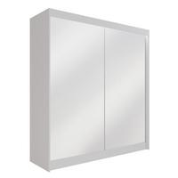 KLEIDERSCHRANK AMOHA mit LED - 200 cm - Weiß - Weiß, Holzwerkstoff (200/215/61cm) - ALTDECOR
