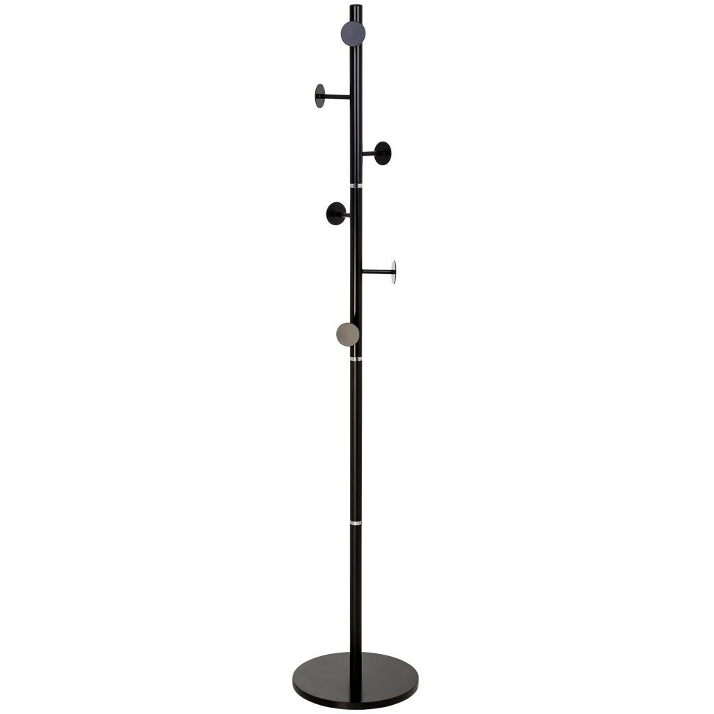 GARDEROBE aus metall - Schwarz, Metall (36/178/36cm) - Wanderlust